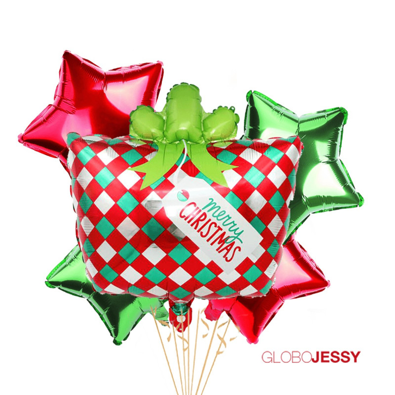 Kit de globos Navidad Regalo