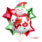 Kit de globos Papa Noel Navidad