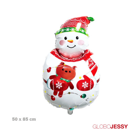 Kit de globos Papa Noel Navidad