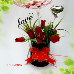 Arreglo de rosas Artificiales