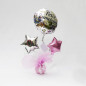 Arreglo globo 18 " con base maya Arreglo globo 18 " con base maya