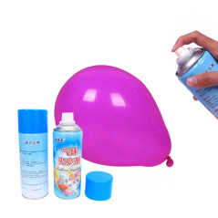 Spray liquido para brillo de globos