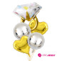 Kit de Globos forma de Diamante