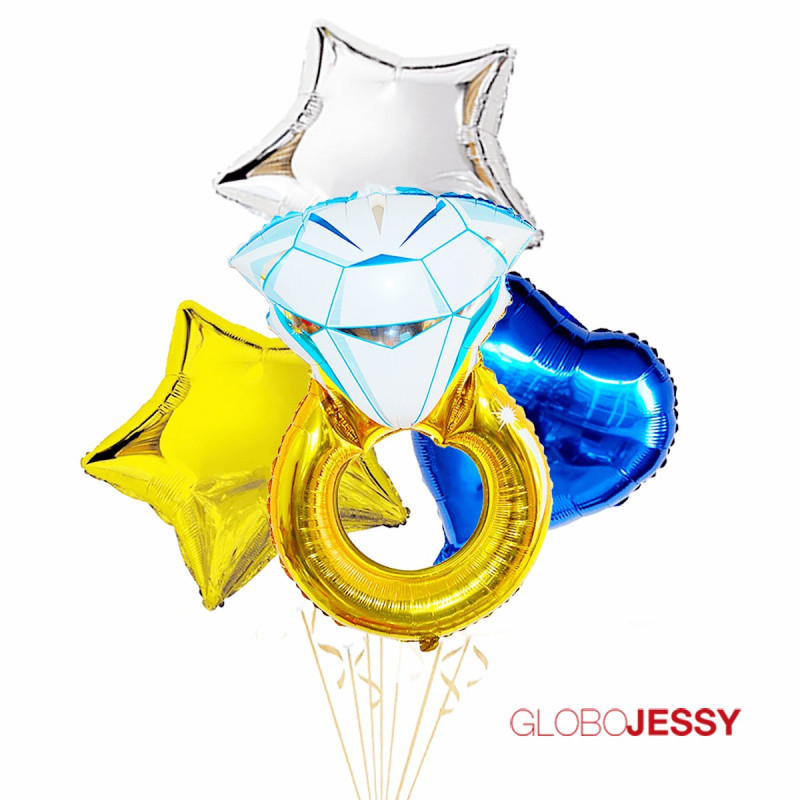 Kit de globos Diamante 