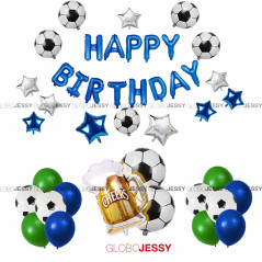 Kit de globos  Futbol nº 1 adultos