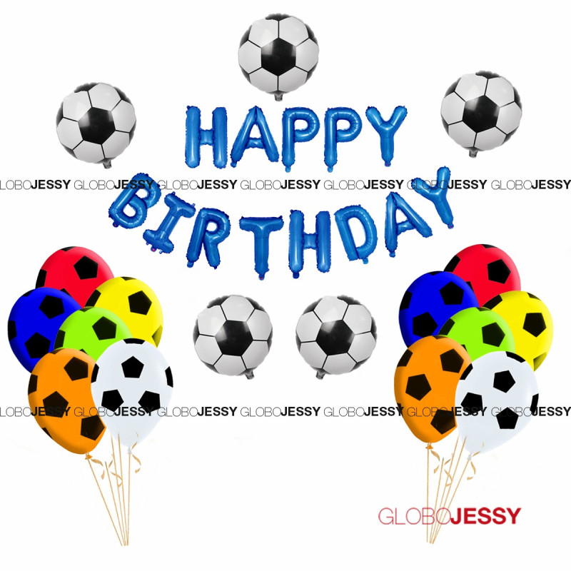 Kit de globos Fútbol Nº1 Niños Kit de globos Fútbol Nº1 Niños