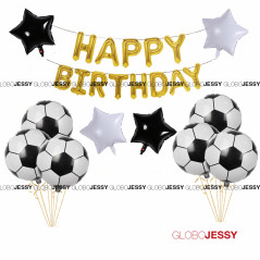 Kit de globos  Futbol nº 3 niños