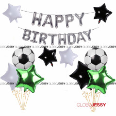 Kit de globos  Futbol nº 3 niños