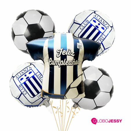 Kit de globos Alianza Lima