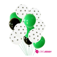 Globo latex diseño futbol