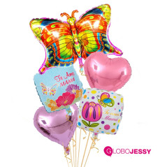 Kit de 5 Globos Mamá