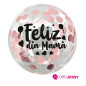 Kit de 3 Globos Mamá CON GAS HELIO