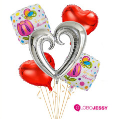 Kit de 5 Globos Mamá