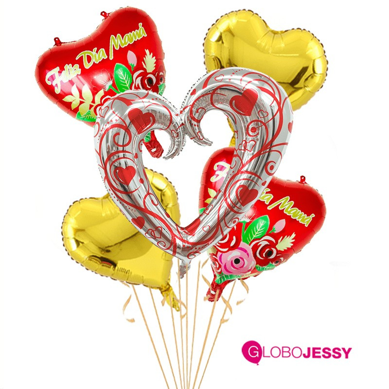 Kit de 5 Globos Mamá