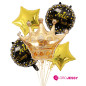 Kit de 5 globos Corona