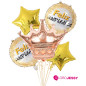 Kit de 5 globos Corona