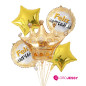 Kit de 5 globos Corona