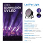 Tacho UV ultravioleta de 36 leds