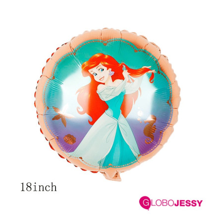 Kit de 5 globos Princesas